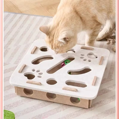 Le BrainCat™ -  Jeu ludique pour chat - griffoir innovant