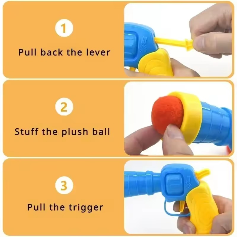 Le PistoCat™ - Jouet tireur de balle pour chat ludique et innovant