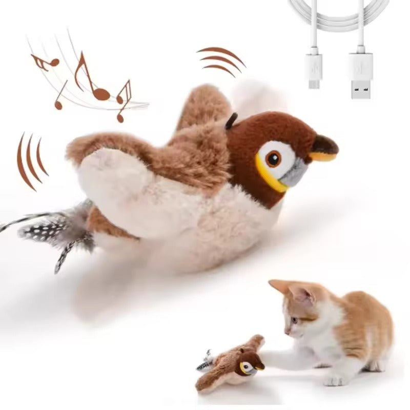 Le BirdCat™ - Jouet Oiseau innovant pour chat - Bouge tout seul