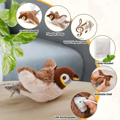 Le BirdCat™ - Jouet Oiseau innovant pour chat - Bouge tout seul